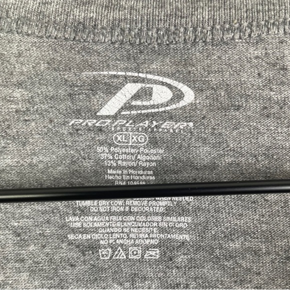 Pro Player Fighting Illini Illinois Grey T-shirt - Picture 2 of 3